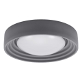 Osram - Luminaria de techo LED regulable ORBIS CONCRETE LED/18W/230V Ø 40 cm gris/hormigón