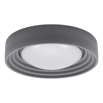 Osram - Luminaria de techo LED regulable ORBIS CONCRETE LED/18W/230V Ø 40 cm gris/hormigón