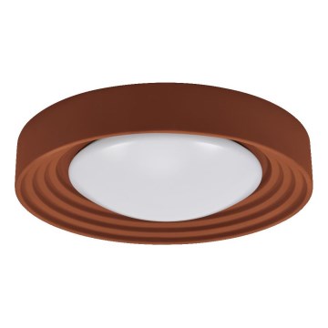 Osram - Luminaria de techo LED regulable ORBIS CONCRETE LED/24,5W/230V Ø 50 cm marrón/hormigón