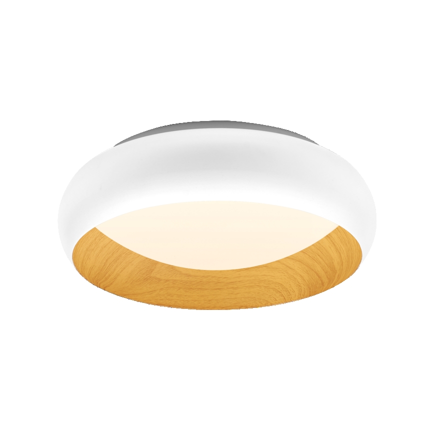 Osram - Lámpara de techo LED regulable ORBIS LIVIA LED/16W/230V Ø 30 cm blanco/marrón
