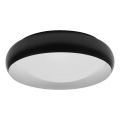Osram - Luminaria de techo LED regulable ORBIS LIVIA LED/24W/230V Ø 43 cm negro/blanco
