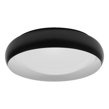 Osram - Luminaria de techo LED regulable ORBIS LIVIA LED/24W/230V Ø 43 cm negro/blanco