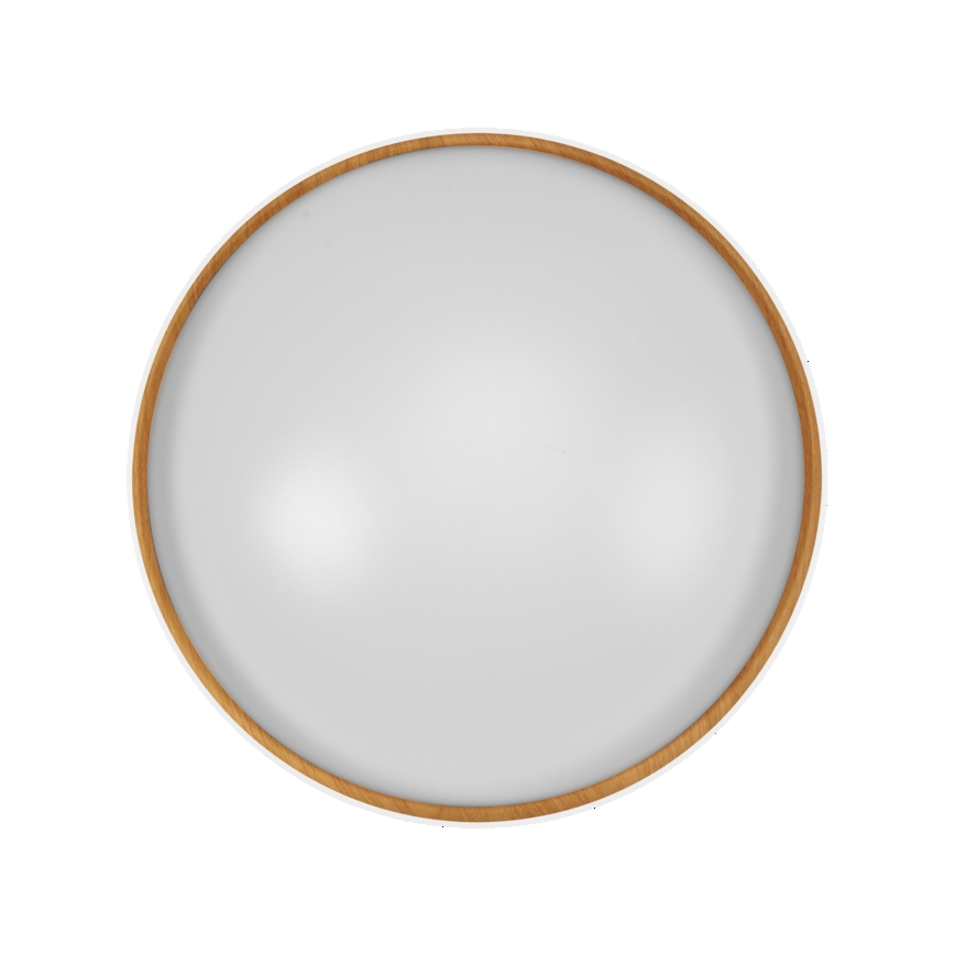 Osram - Plafón LED regulable ORBIS LIVIA LED/36W/230V Ø 52 cm blanco/marrón