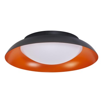 Osram - Luminaria de techo LED regulable ORBIS PLATE LED/35W/230V Ø 43 cm naranja/negro
