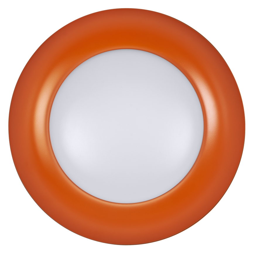 Osram - Luminaria de techo LED regulable ORBIS PLATE LED/35W/230V Ø 43 cm naranja/negro