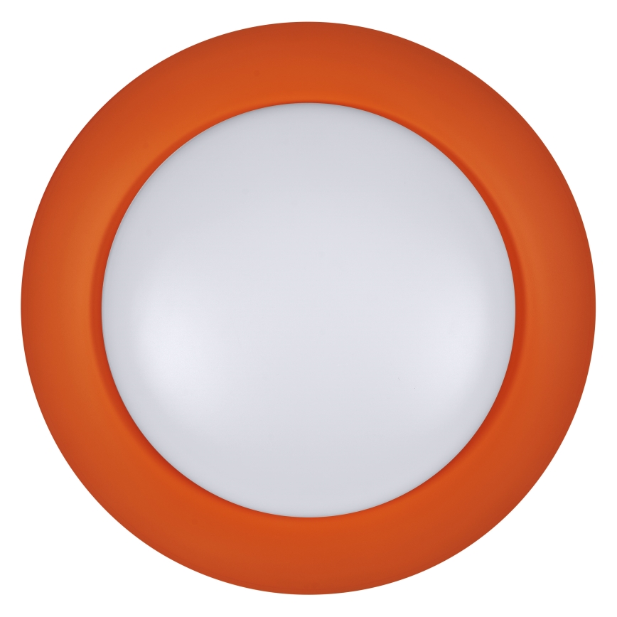 Osram - Plafón LED regulable ORBIS PLATE LED/45W/230V Ø 48 cm naranja/negro