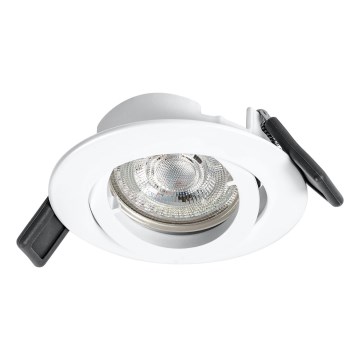 Osram - Luminaria empotrada LED SPOT 1xGU10/4,3W/230V 2700K CRI 90 blanca