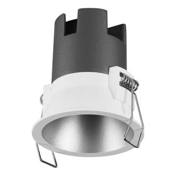 Osram - Luminaria empotrada LED SPOT TWIST LED/5W/230V 4000K Ø 7 cm blanco/plata