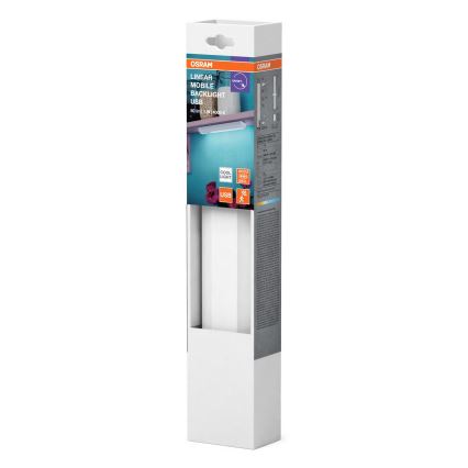 Osram - Luminaria LED bajo armario con sensor MOBILE LED/1W/3,7V 500 mAh 20 cm