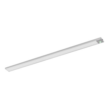 Osram - Luminaria LED bajo mueble con sensor de movimiento y crepuscular LINEAR LED/4W/5V 3000/4000/6500K 60 cm gris