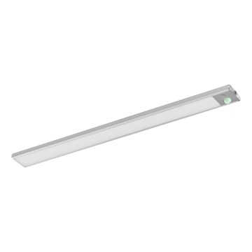 Osram - Luminaria LED bajo mueble con sensor de movimiento y de luz crepuscular LINEAR LED/3,2W/3,7V 500 mAh 3000/4000/6500K 40 cm gris