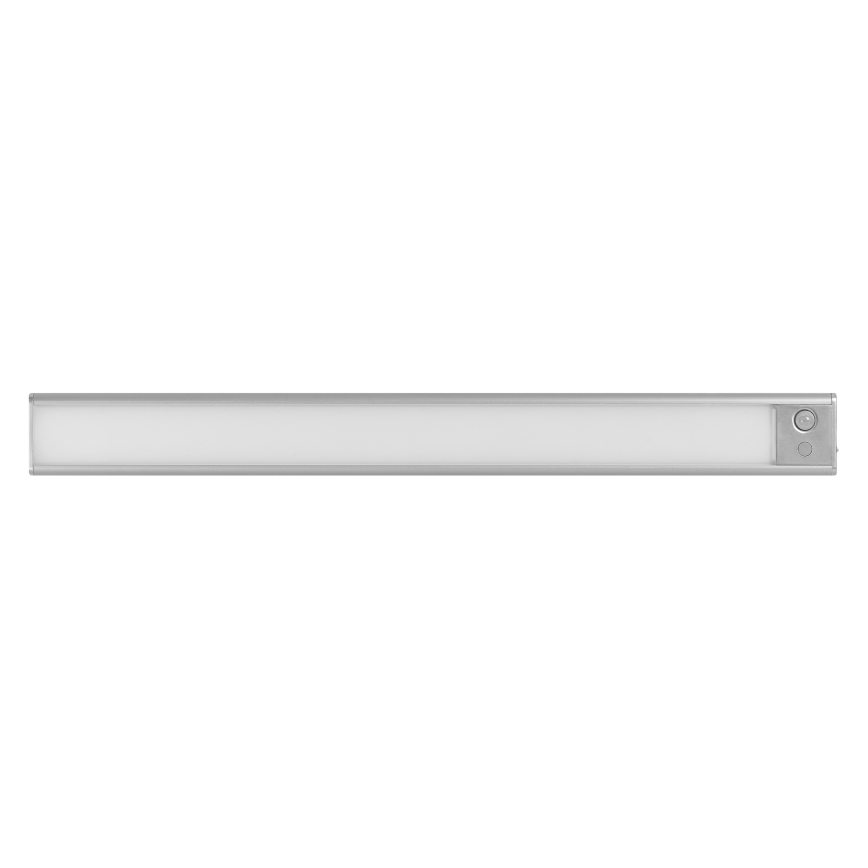 Osram - Luminaria LED bajo mueble con sensor de movimiento y de luz crepuscular LINEAR LED/3,2W/3,7V 500 mAh 3000/4000/6500K 40 cm gris