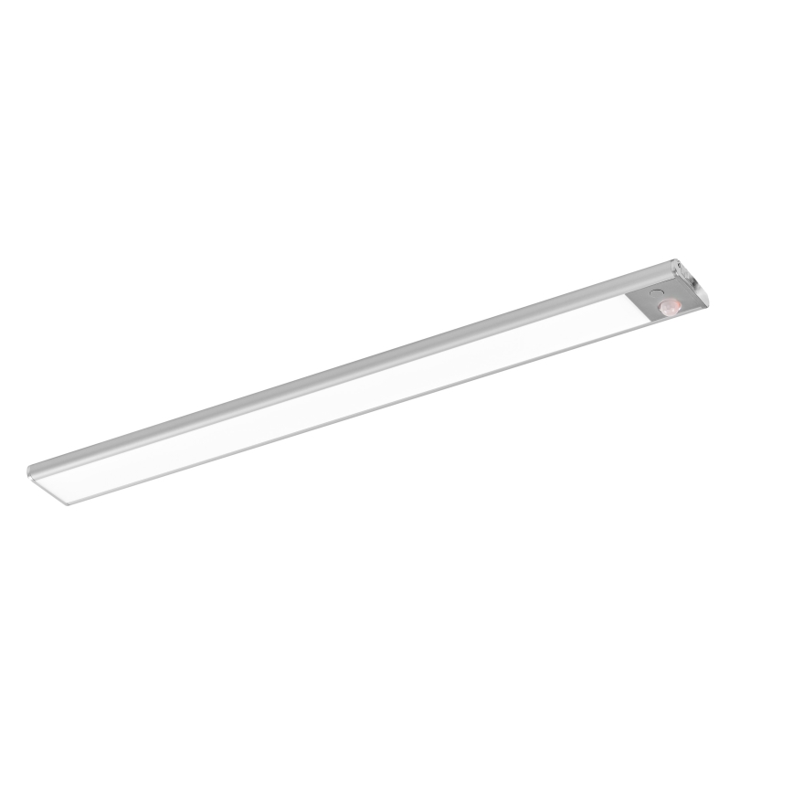 Osram - Luminaria LED bajo mueble con sensor de movimiento y de luz crepuscular LINEAR LED/3,2W/3,7V 500 mAh 3000/4000/6500K 40 cm gris