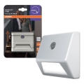 Osram - Luminaria LED para escalera con sensor NIGHTLUX LED/0,25W/3xAAA IP54 blanca