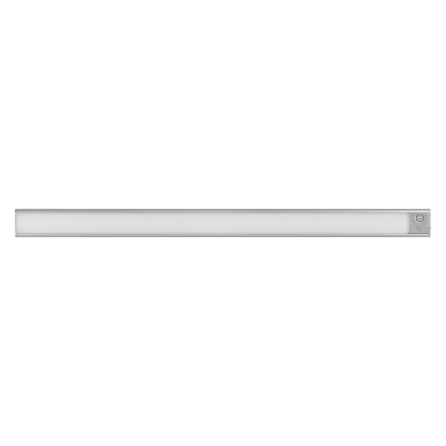 Osram - Luz LED bajo mueble con sensor de movimiento y crepúsculo LINEAR LED/4W/3,7V 1500 mAh 3000/4000/6500K 60 cm gris