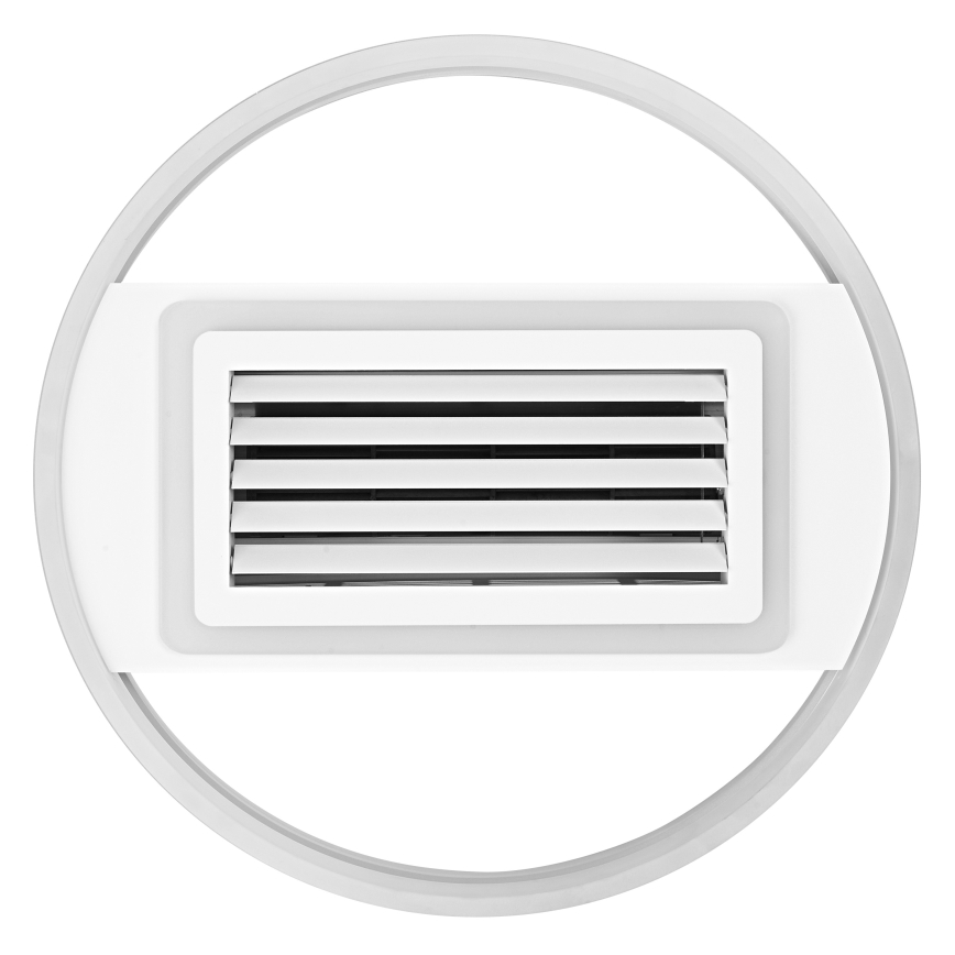 Osram - Luminaria de techo LED regulable con ventilador LED/55W/230V 3000-6500K blanca + mando a distancia