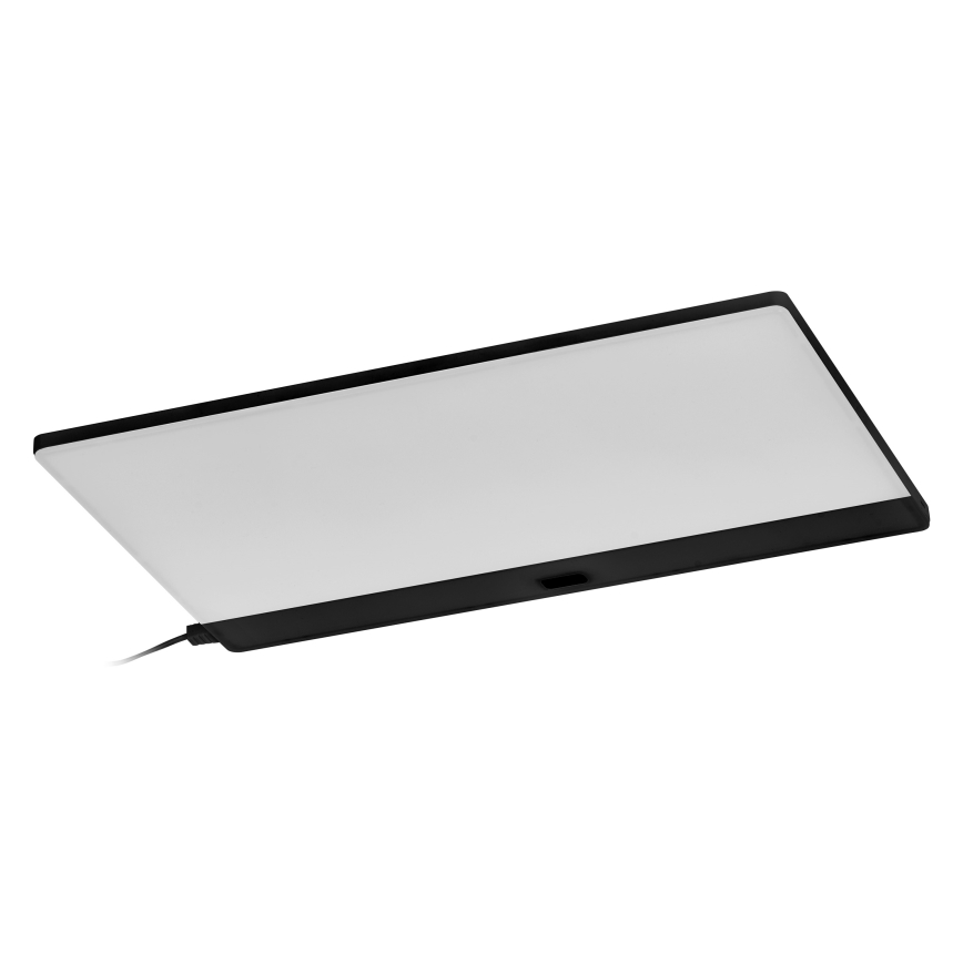 Osram - Luminaria LED regulable para instalar bajo mueble con sensor de movimiento UNDERCABINET LED/7,5W/230V 3000/4000/6500K 20x30 cm negro