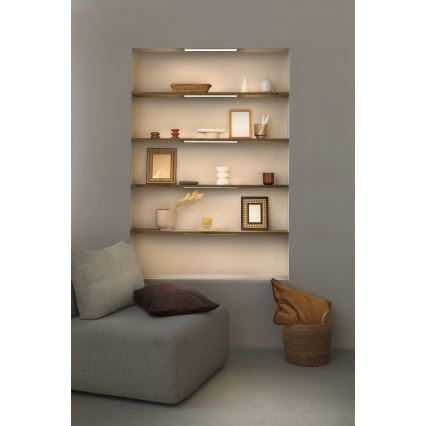 Osram - Luminaria LED regulable para debajo de muebles con sensor de movimiento UNDERCABINET LED/5W/230V 3000/4000/6500K 10x30 cm blanca