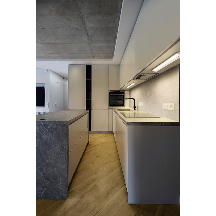 Osram - Luminaria LED regulable para instalación bajo mueble LINEAR TURN LED/10W/230V 3000/4000/6500K 55 cm blanca