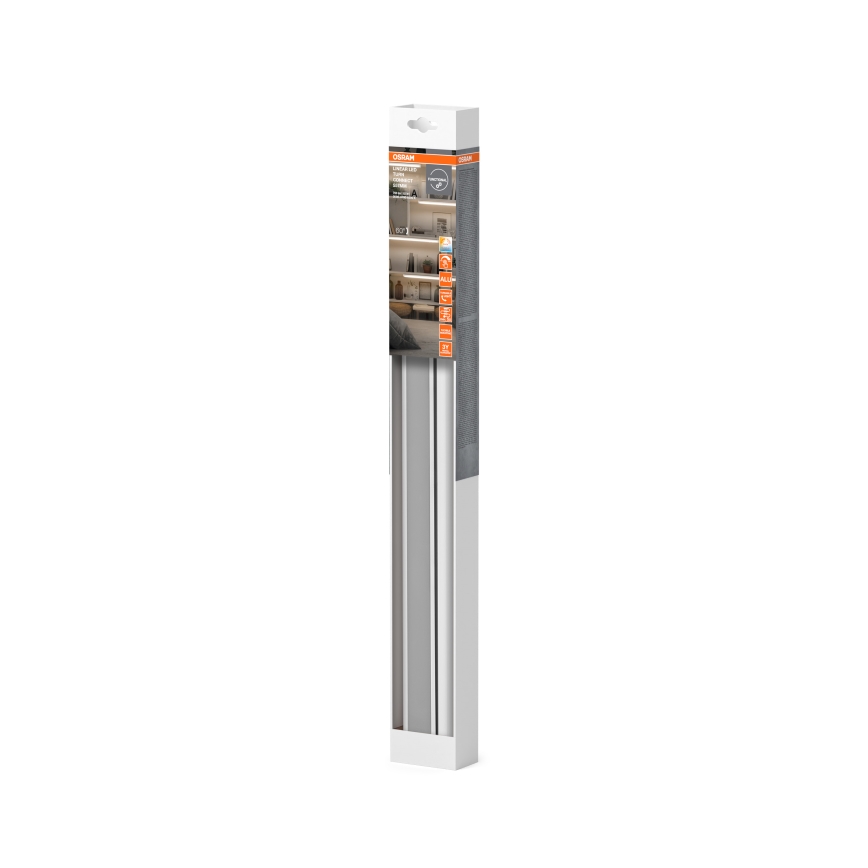 Osram - Luminaria LED regulable para instalación bajo mueble LINEAR TURN LED/10W/230V 3000/4000/6500K 55 cm blanca