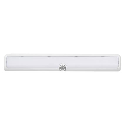 Osram - Luminaria LED regulable para instalar bajo mueble con sensor de movimiento y crepuscular LINEAR LED/3,8W/5V/3xAA 3000K 30 cm blanco