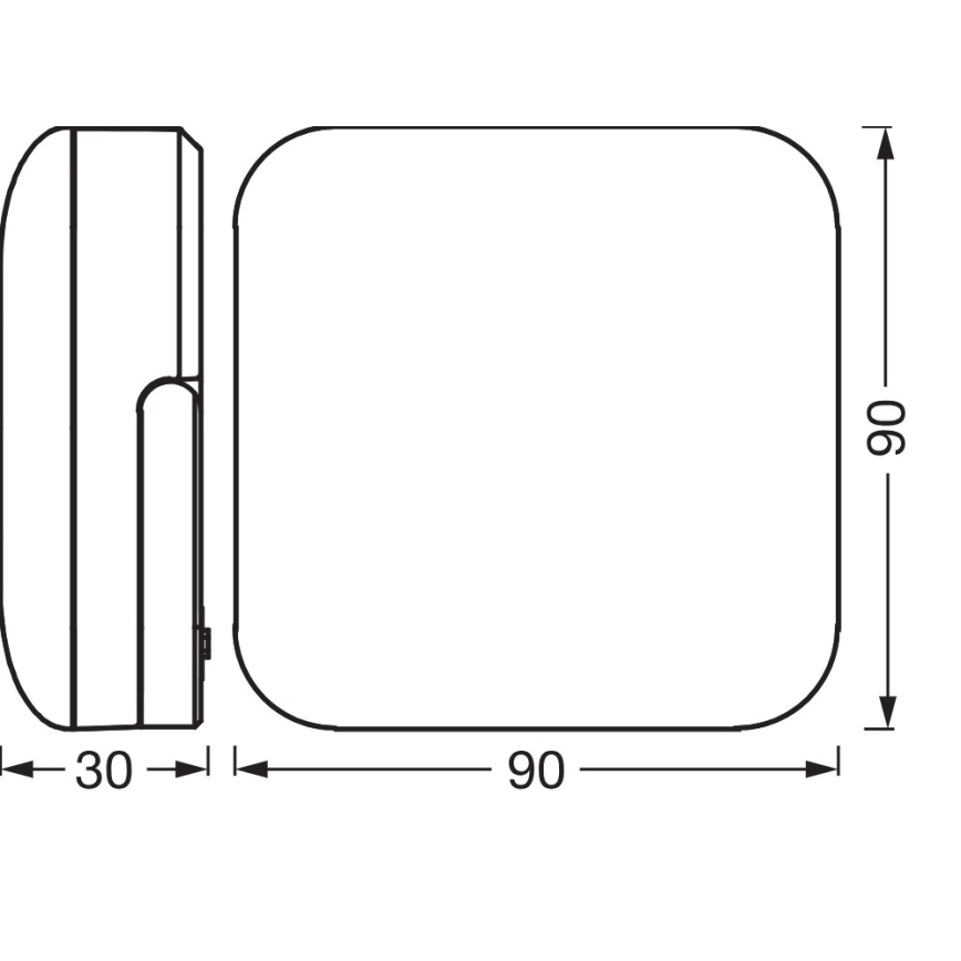 Osram - Luminaria solar portátil NIGHTLUX LED/2W/5V IP54, gris