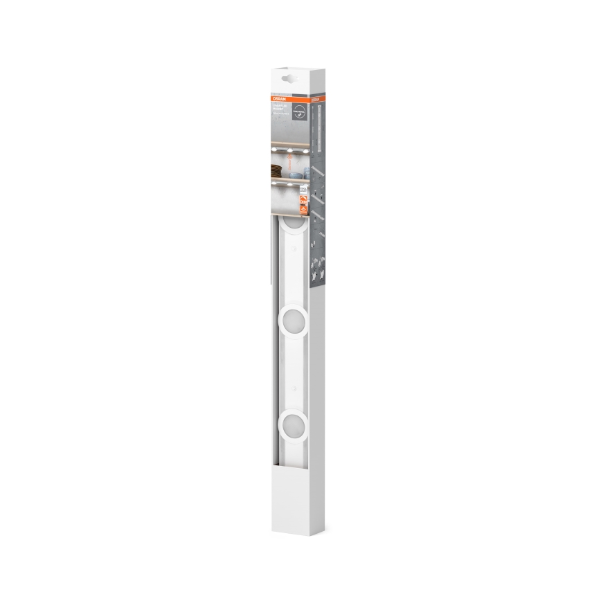 Osram - Luminaria LED regulable para bajo mueble con sensor de movimiento LINEAR MAGNET LED/9,5W/230V 4000K 60 cm blanco