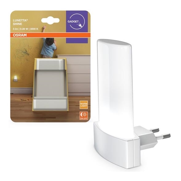 Osram - Luz nocturna LED con sensor LUNETTA LED/0,28W/230V 3000K