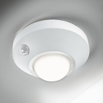 Osram - Luz LED orientativa con sensor NIGHTLUX LED/2W/3xAA, blanco