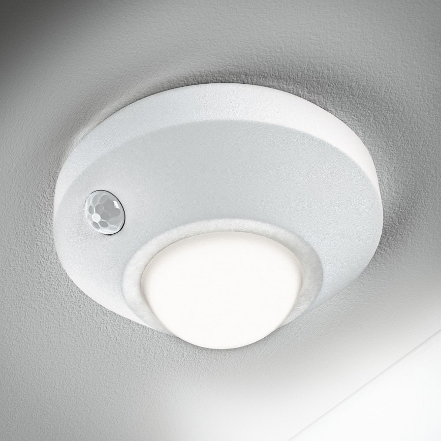 Osram - Luz LED orientativa con sensor NIGHTLUX LED/2W/3xAA, blanco