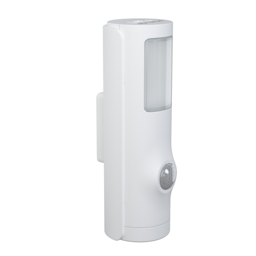 Osram - Lámpara orientativa LED con sensor de movimiento y de crepúsculo NIGHTLUX LED/0,35W/3xAAA IP54 blanca