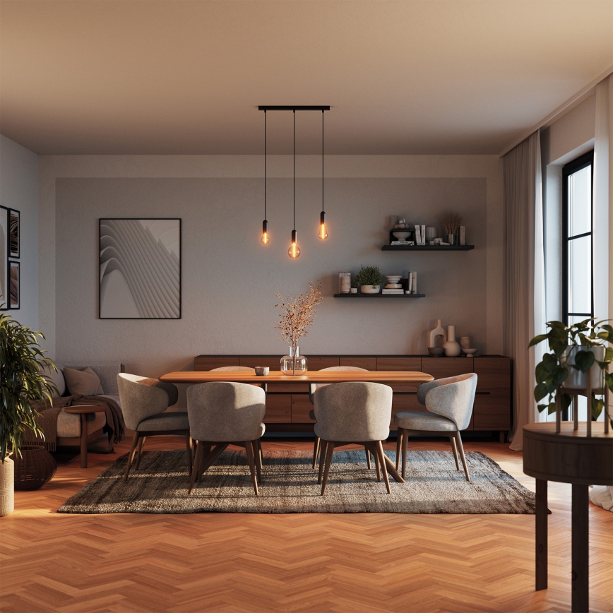 Osram - Montura PENDULUM 230V negra