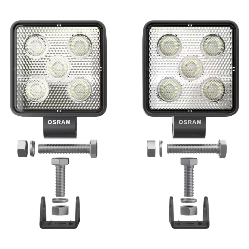 Osram - Juego de 2 focos LED para vehículo LEDRIVING WL VX70-WD LED/8W/12/24V 6000K IP67