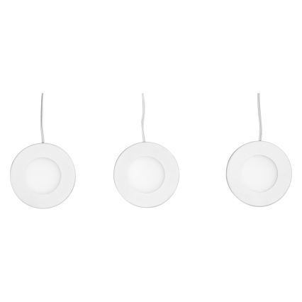 Osram - Pack de 3 luminarias LED para instalar bajo mueble UNDERCABINET LED/8,5W/230V 3000K blanco