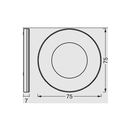 Osram - Pack de 3 luminarias LED para instalar bajo mueble UNDERCABINET LED/8,5W/230V 3000K blanco