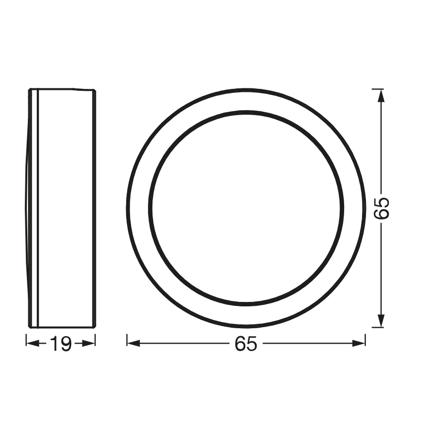Osram - Pack de 3 luminarias LED para bajo mueble UNDERCABINET LED/3W/230V 3000K blancas