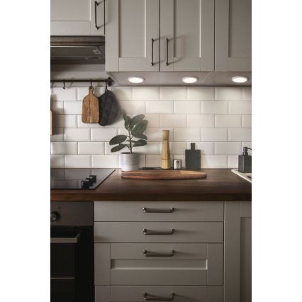 Osram - Pack de 3 luminarias LED regulables para debajo de muebles SMART+ LED/6,5W/230V 3000-6500K Wi-Fi