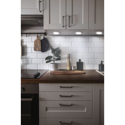 Osram - Pack de 3 luminarias LED regulables para debajo de muebles SMART+ LED/6,5W/230V 3000-6500K Wi-Fi