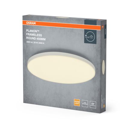Osram - Panel LED de montaje en superficie PLANON LED/28W/230V 3000K diámetro 45 cm blanco