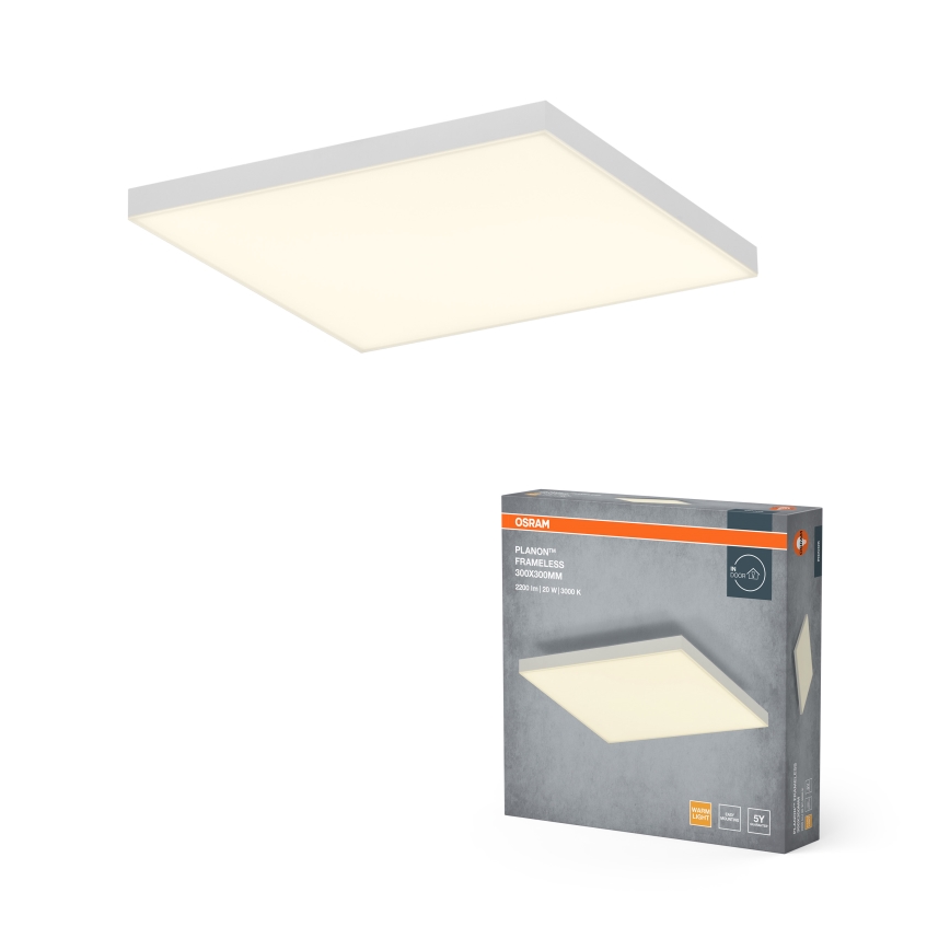 Osram - Panel LED de superficie PLANON LED/20W/230V 3000K 30x30 cm blanco