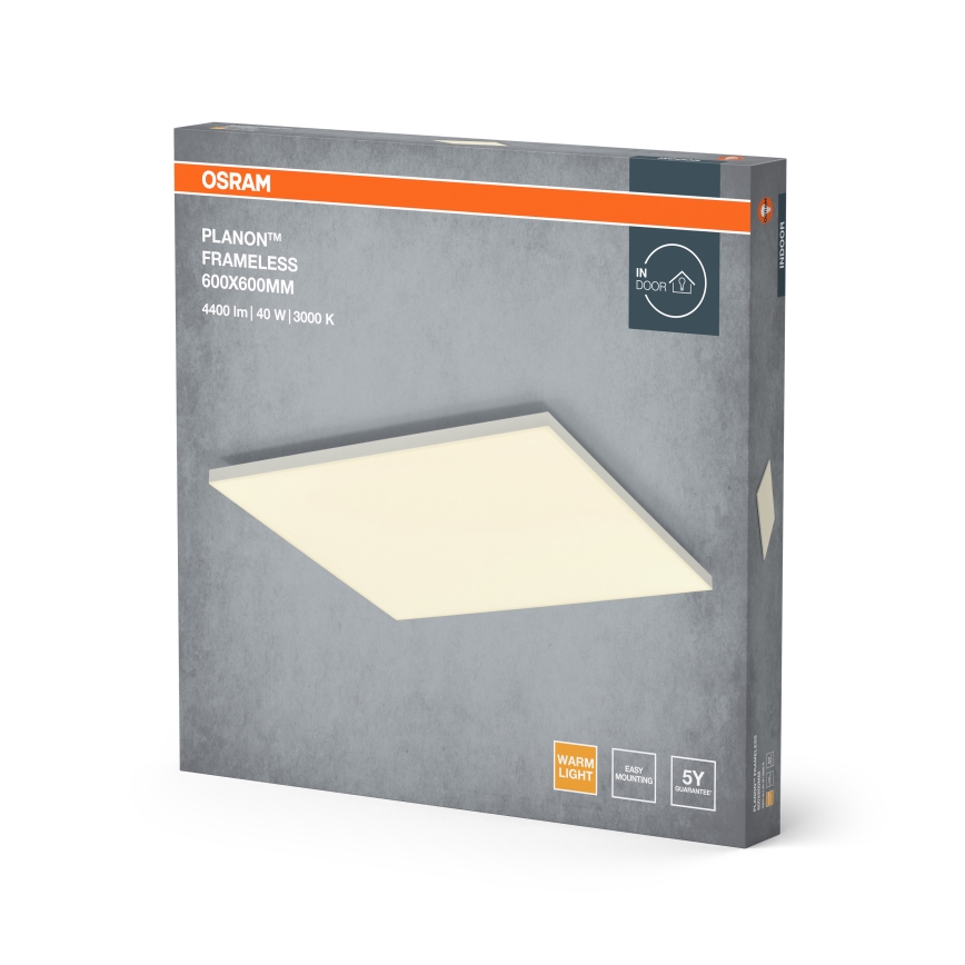 Osram - Panel LED de superficie PLANON LED/40W/230V 3000K 60x60 cm blanco