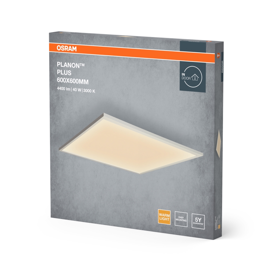 Osram - Panel LED de superficie PLANON LED/40W/230V 59,5x59,5 cm blanco