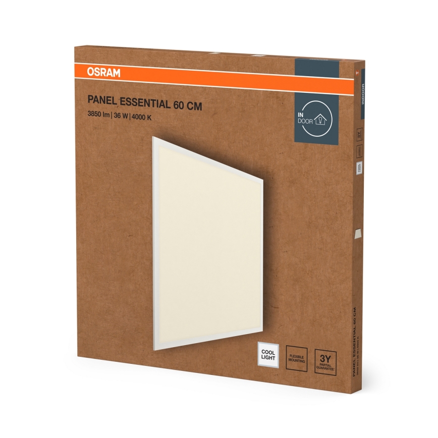 Osram - Panel LED empotrado ESSENTIAL LED/36W/230V 4000K 60x60 cm