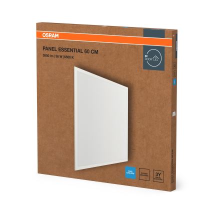 Osram - Panel LED empotrado ESSENTIAL LED/36W/230V 6500K 59,6x59,6 cm blanco