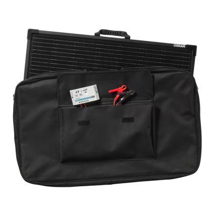 Osram - Panel solar para carga autónoma de baterías BATTERY CHARGE SOLAR 100W IP65