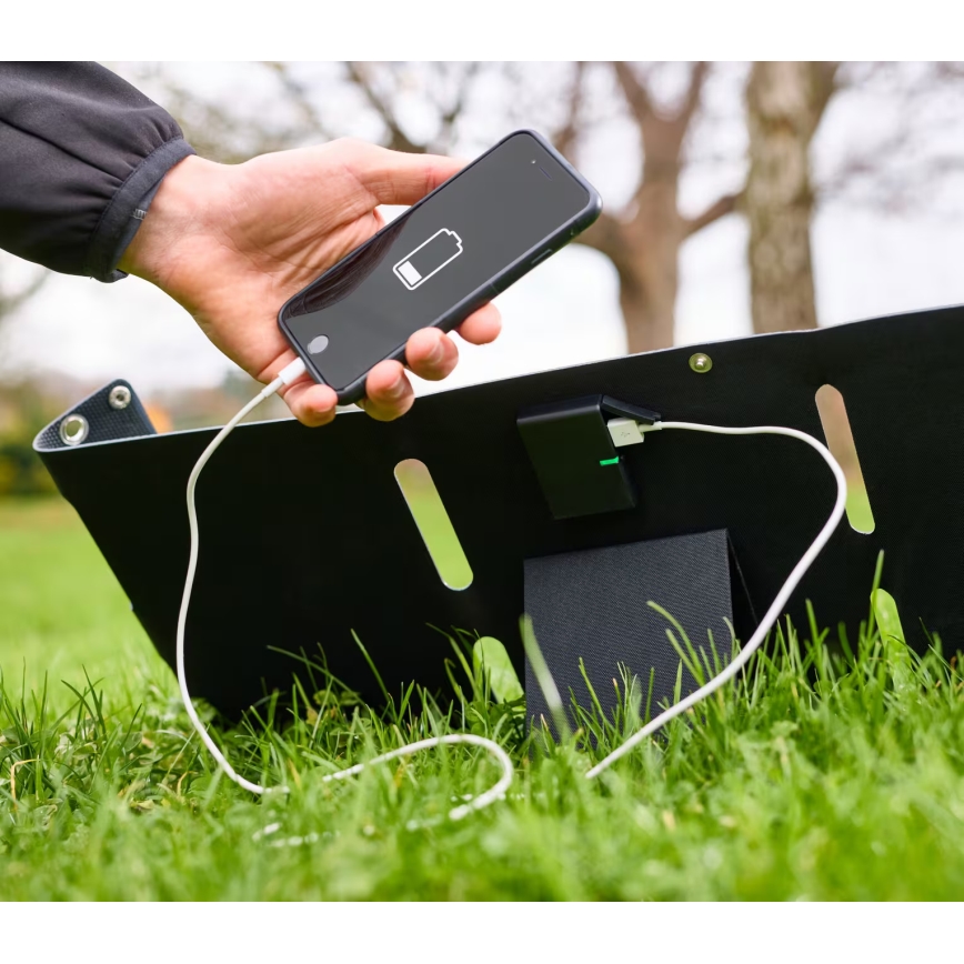 Osram - Panel solar para carga independiente de baterías BATTERY CHARGE SOLAR 20W IP65