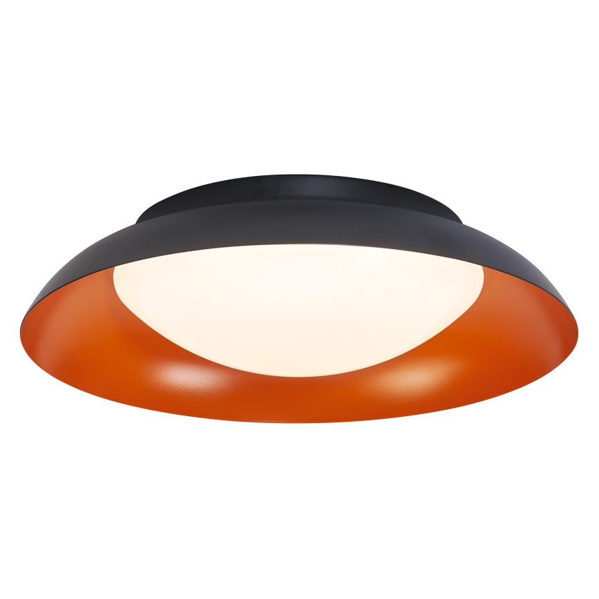 Osram - Plafón LED regulable ORBIS PLATE LED/19W/230V diámetro 31 cm naranja/negro