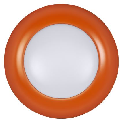 Osram - Plafón LED regulable ORBIS PLATE LED/19W/230V diámetro 31 cm naranja/negro