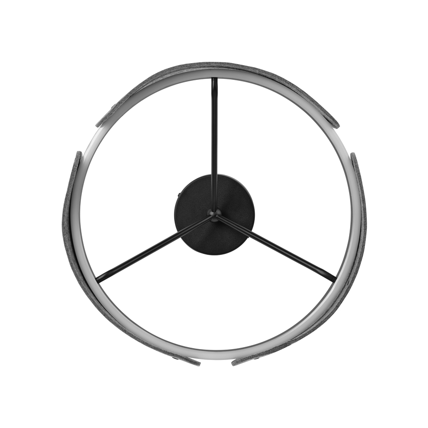 Osram - Plafón LED de superficie DECOR CURVE LED/33W/230V Ø 43 cm, gris