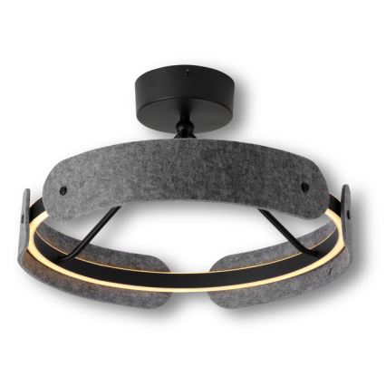 Osram - Plafón LED de superficie DECOR CURVE LED/33W/230V Ø 43 cm, gris